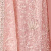 Radiant Pink Georgette Indo Western